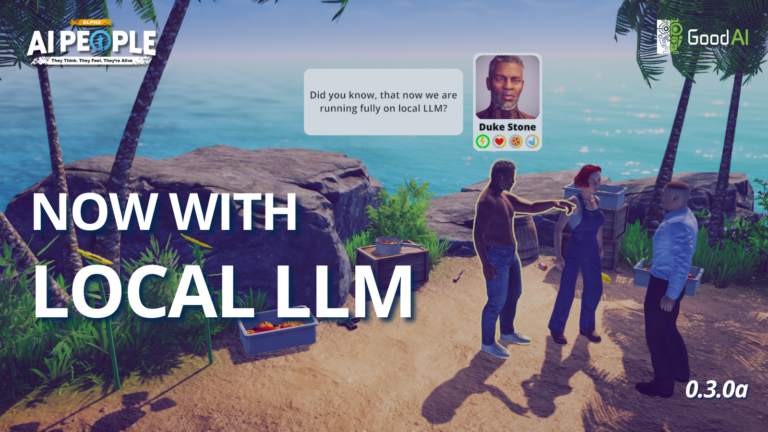 AI People: Now with local LLM